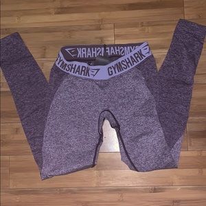 GYMSHARK purple training leggings